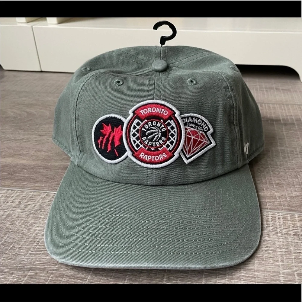 47 Brand Sample Toronto Raptors Diamond Supply Patch CAPTAIN DT Cap